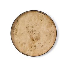 Load image into Gallery viewer, Burled Wood Round Trays (3 Sizes)