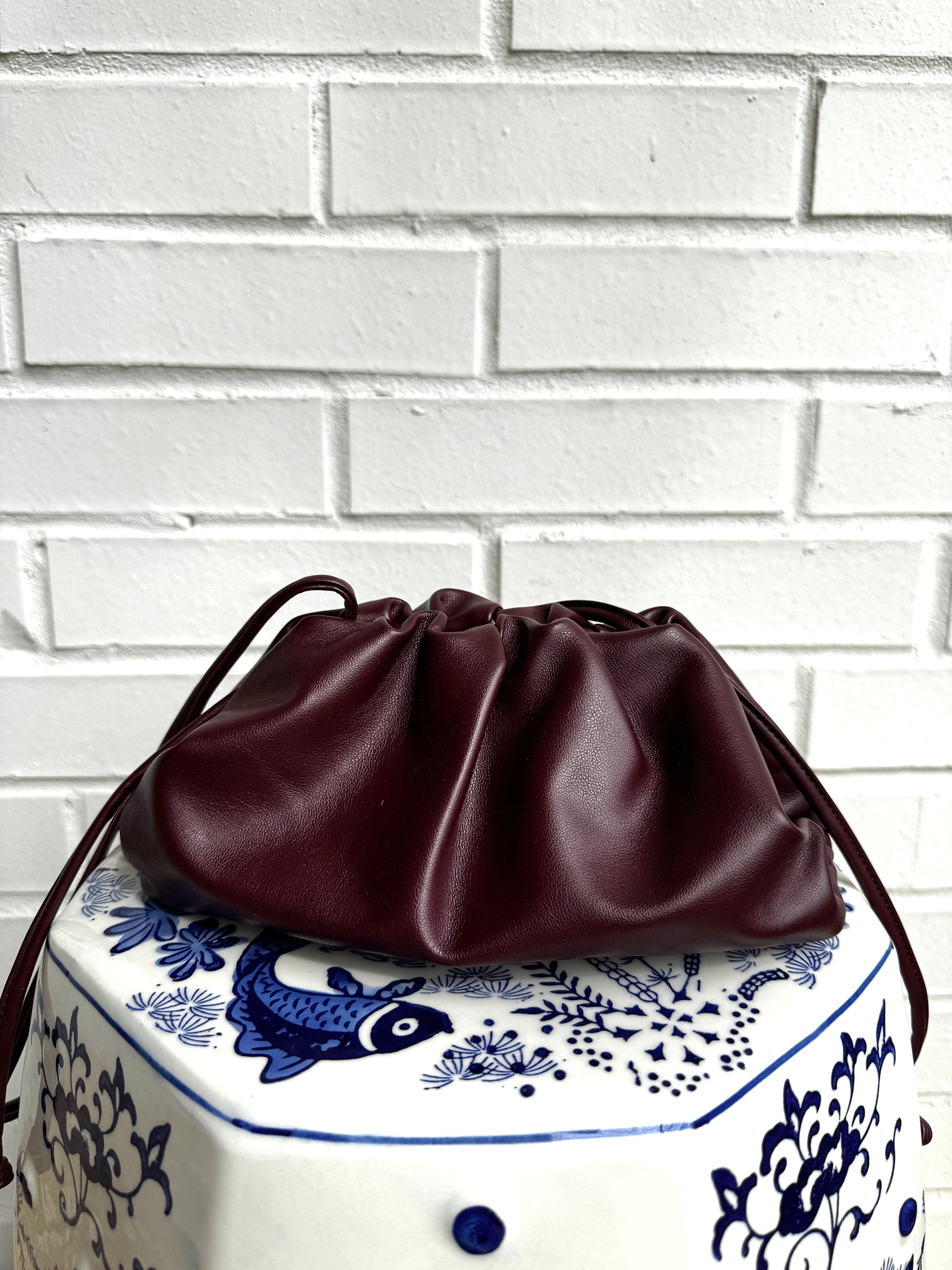 Burgundy Cloud Crossbody