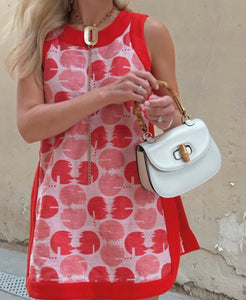 Parker Ivory Bamboo Handle Crossbody/Clutch