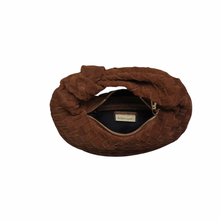 Load image into Gallery viewer, Genuine Suede Caroline Knotted Clutch