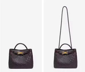 Infiniti Woven Coffee Crossbody (Coming Soon! Sign up to be notified)