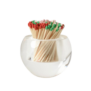 Acrylic Match Holder - Holiday Matches