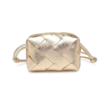 Load image into Gallery viewer, Gold Kennedy Woven Crossbody