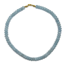Load image into Gallery viewer, Light Blue Gemstone Necklace