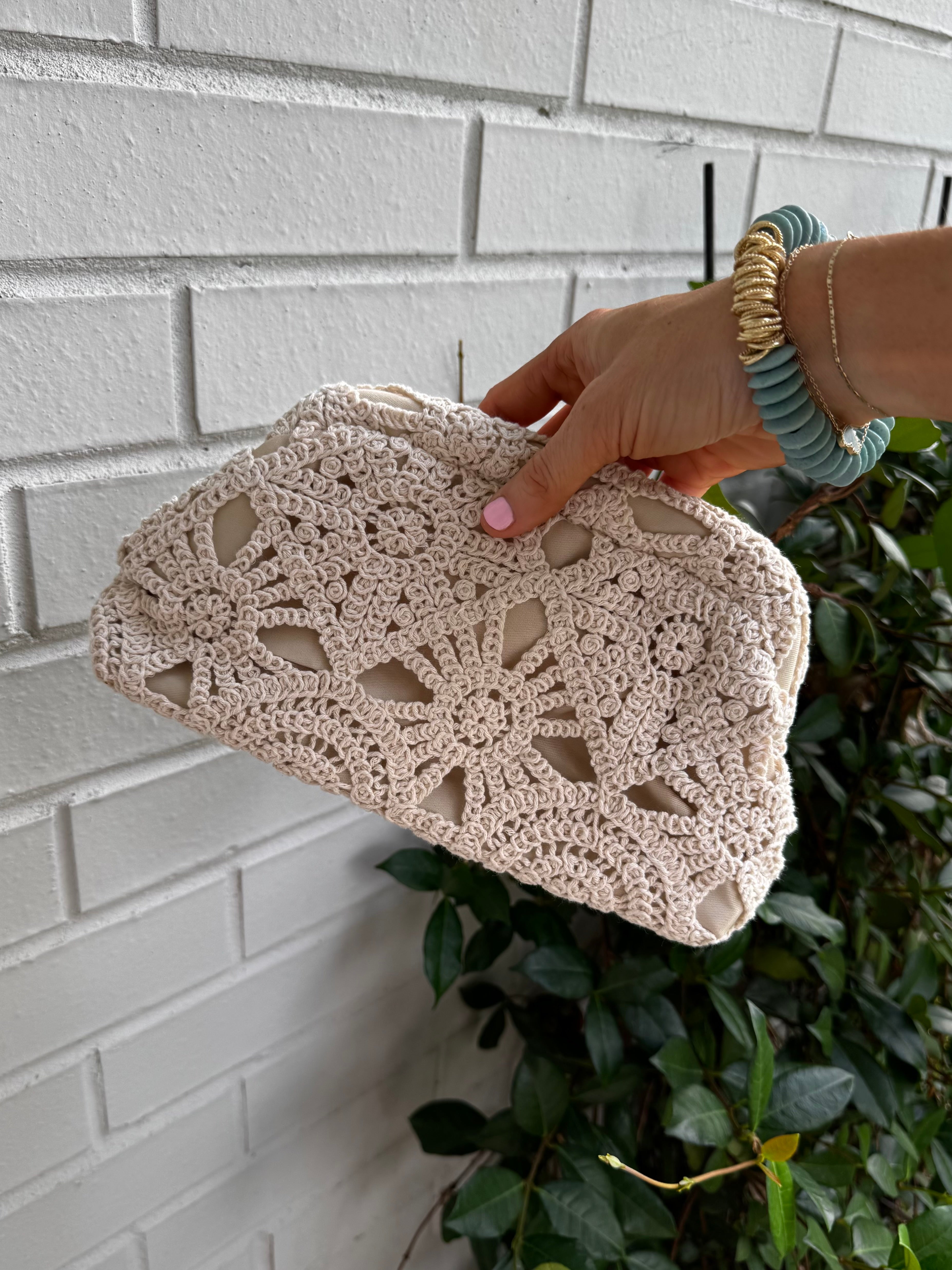 Skye Crochet Clutch