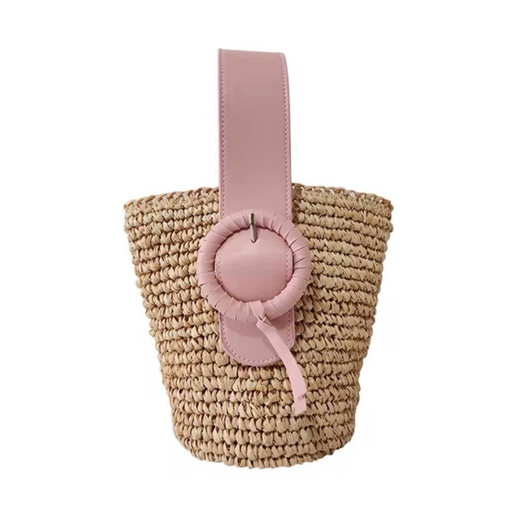Finley Straw Bucket