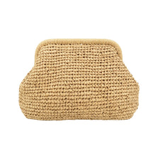 Load image into Gallery viewer, Raffia Clutch