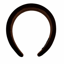 Load image into Gallery viewer, Chocolate Brown Velvet Band Headband