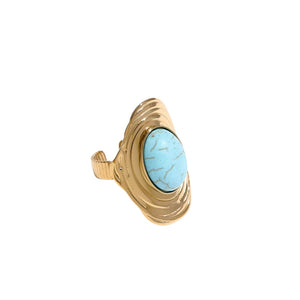 Turquoise Adjustable Ring