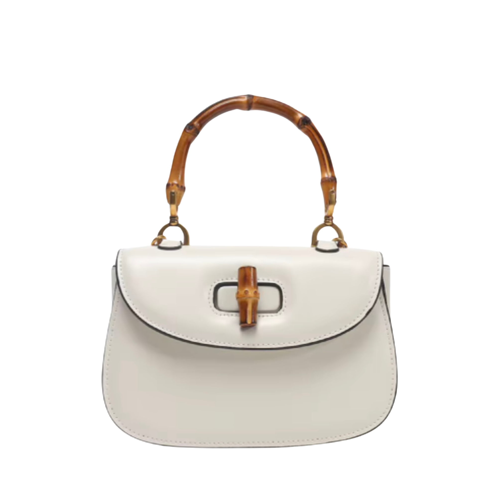 Harper Ivory Bamboo Handle Crossbody/Clutch