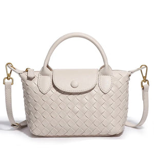 Beige Quilted Rowan Crossbody