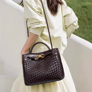 Infiniti Woven Coffee Crossbody (Coming Soon! Sign up to be notified)
