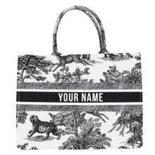 Load image into Gallery viewer, Personalized Tote Bag - 5 Style Options - 2 Sizes Available