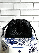 Load image into Gallery viewer, Black Quilted Dumpling Crossbody