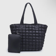 Load image into Gallery viewer, Breakaway Quilted Puffy Nylon Tote