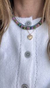 Multicolor Gemstone Necklace