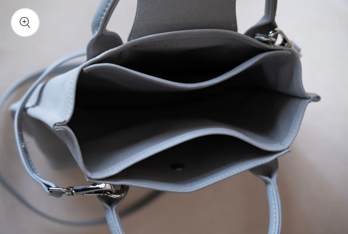 The Milan Tote - Grey