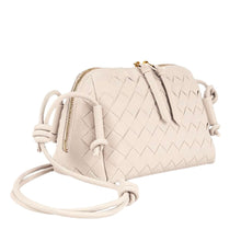 Load image into Gallery viewer, Light Cream Bradley Quilted Crossbody