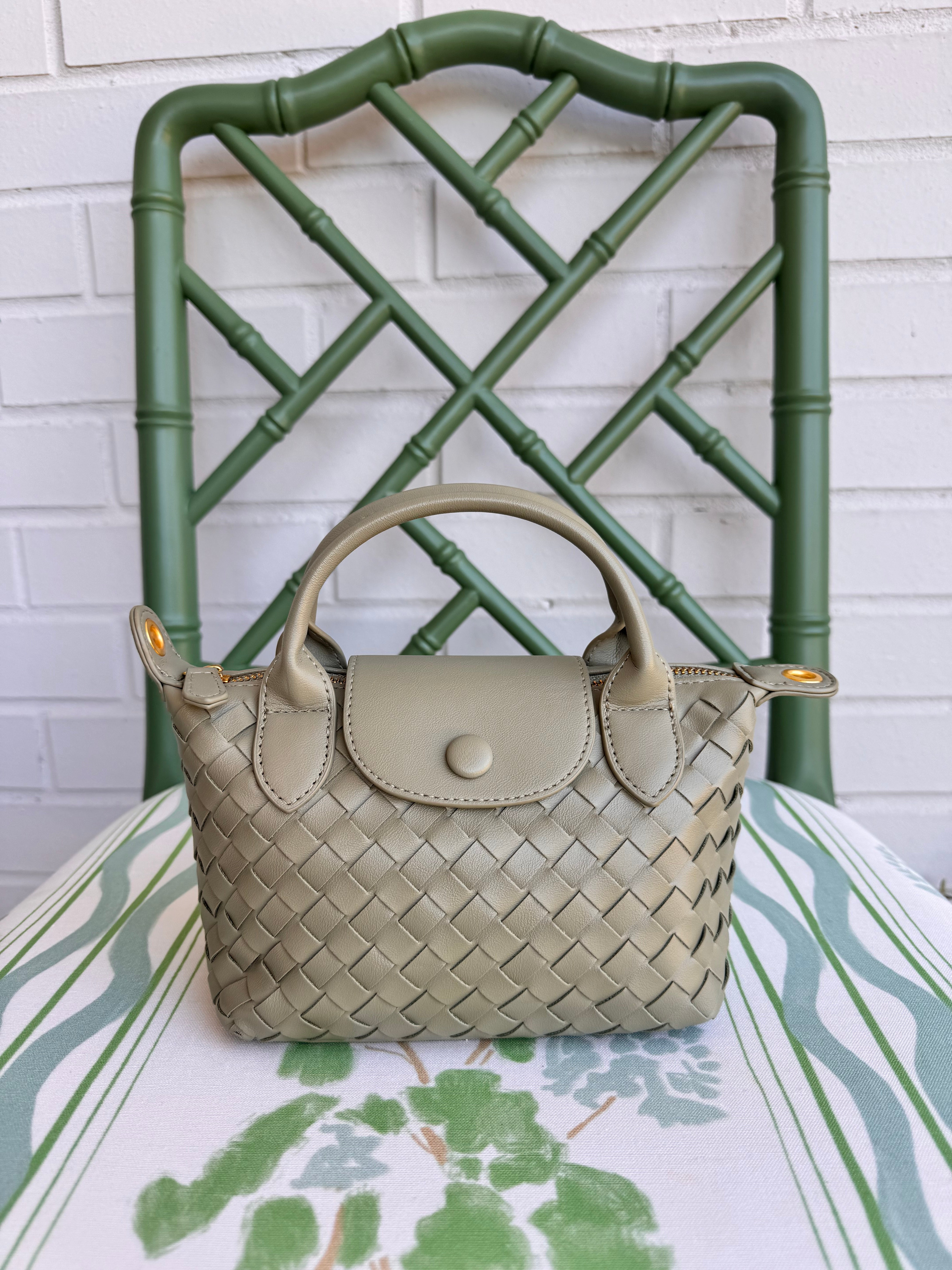 Light Olive Rowan Crossbody (Small)
