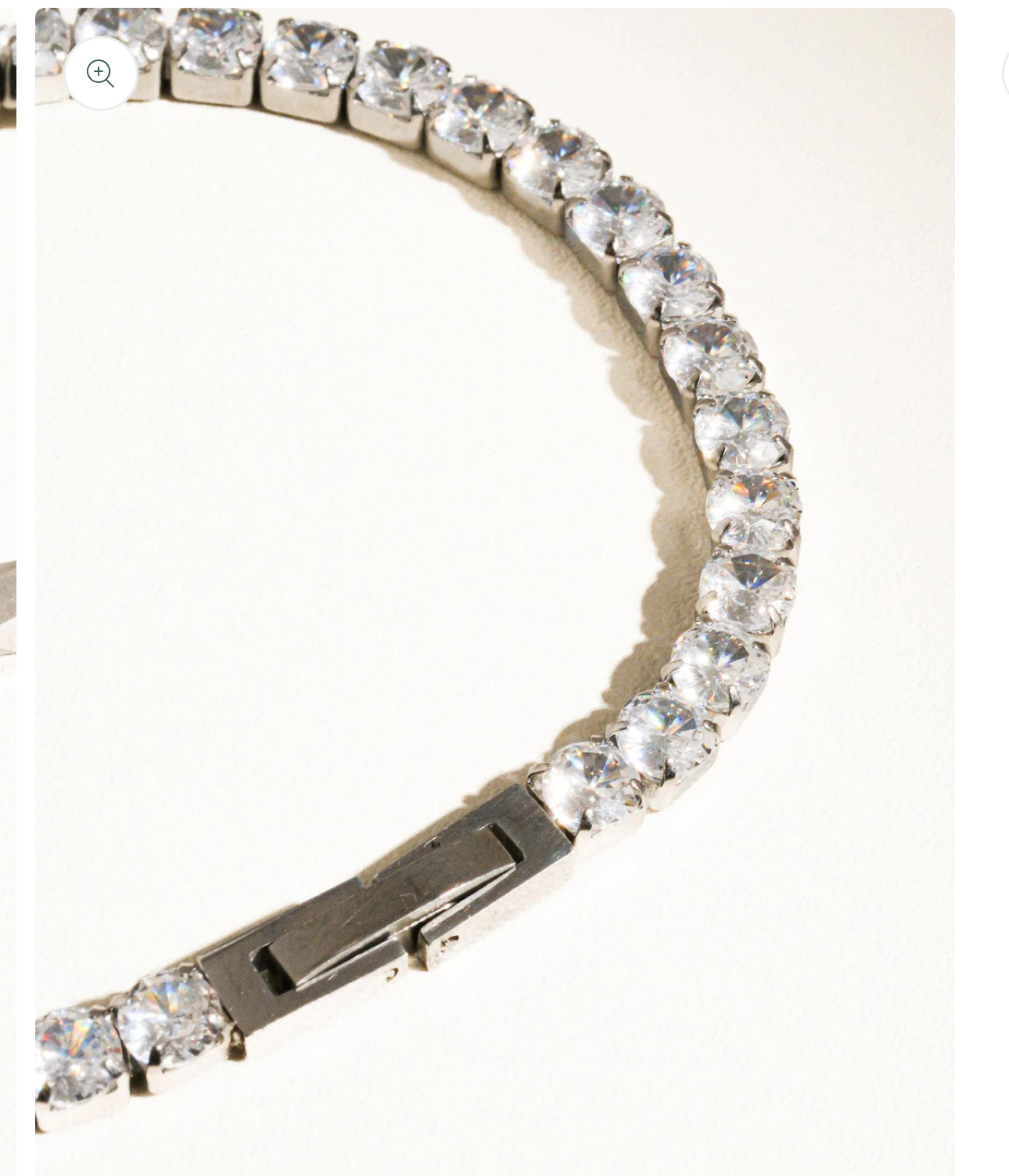 Lumi Tennis Bracelet (Silver)