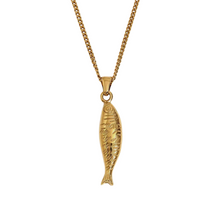 Load image into Gallery viewer, Isla Sardine Fish Necklace