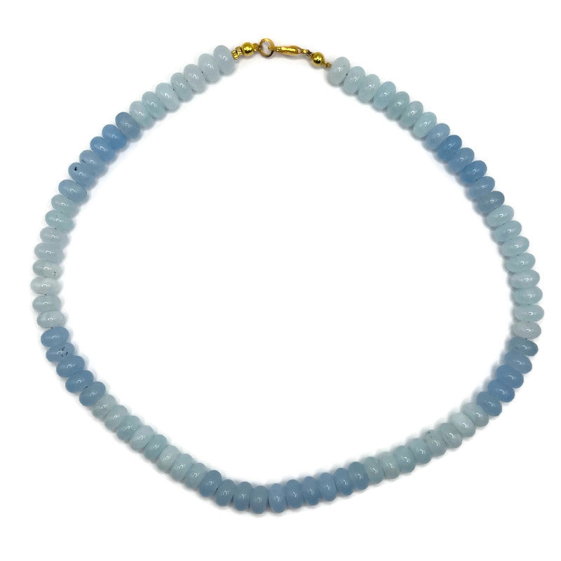 Light Blue/Aqua Gemstone Necklace