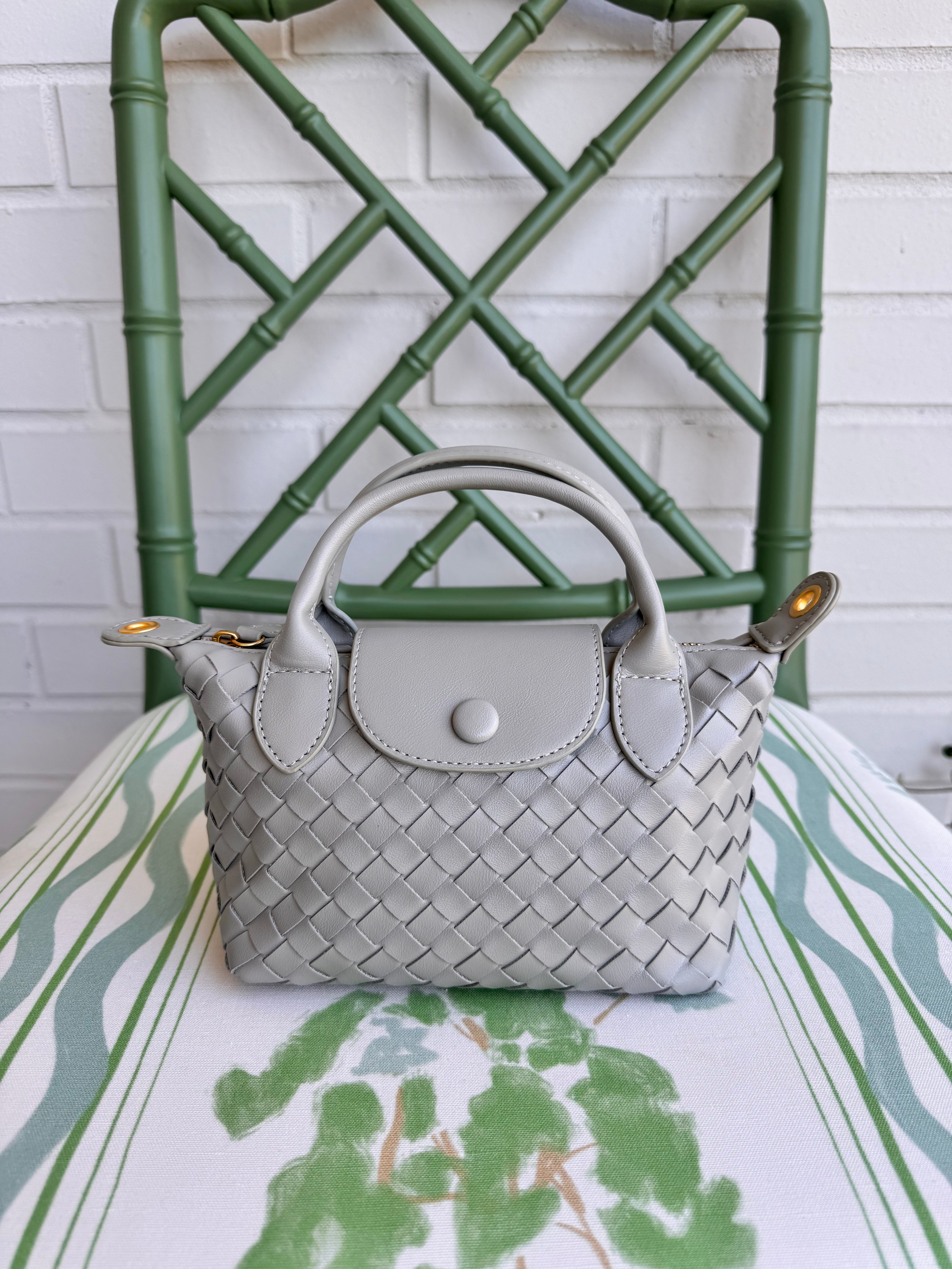 Misty Blue Rowan Crossbody (Small)