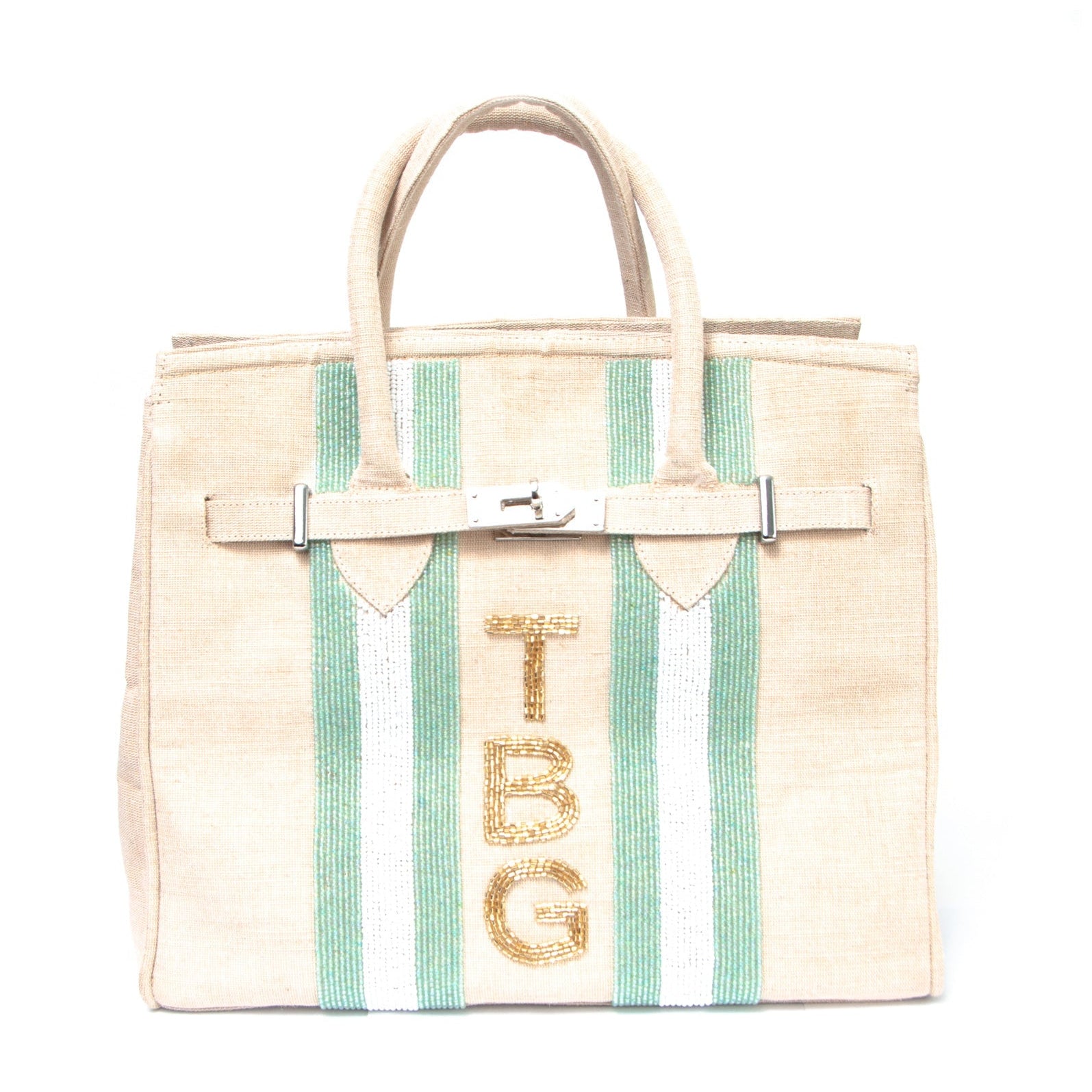 Stripes and Initials