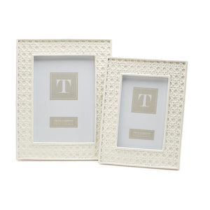 White Cane Photo Frames (2 Sizes)