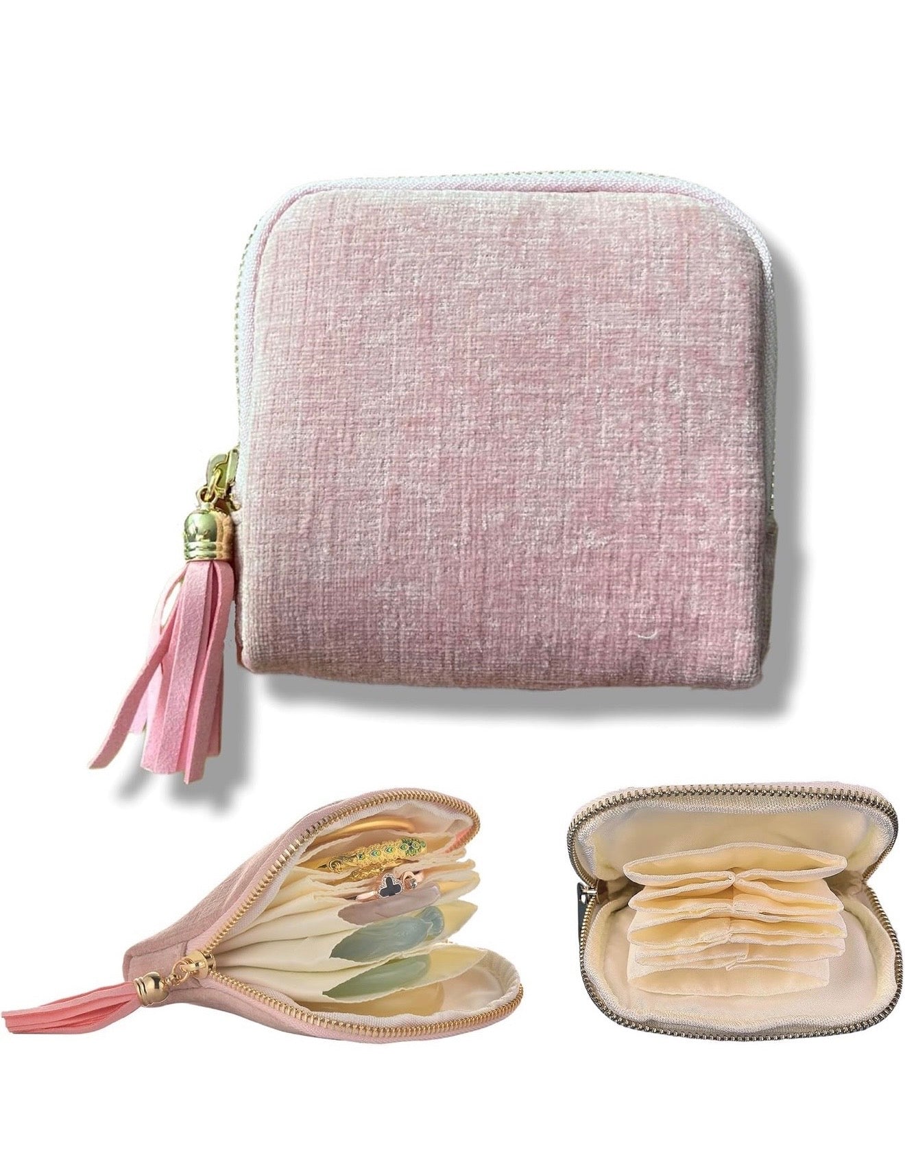 Harbor Travel Jewelry Case - Blush