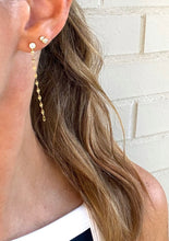 Load image into Gallery viewer, Gold Duster Earrings