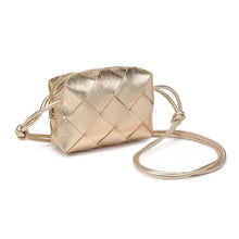 Load image into Gallery viewer, Gold Kennedy Woven Crossbody