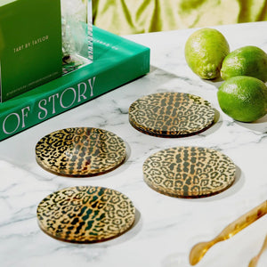 Leopard Acrylic Coaster