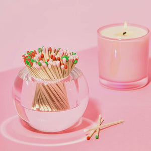 Acrylic Match Holder - Holiday Matches