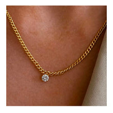 Load image into Gallery viewer, Bardot Stud Chain Necklace