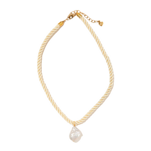 Corsica Pearl Rope Strand Necklace