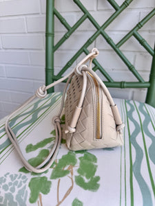 Light Cream Bradley Quilted Crossbody