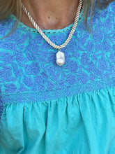 Load image into Gallery viewer, Corsica Pearl Rope Strand Necklace
