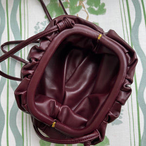 Burgundy Cloud Crossbody