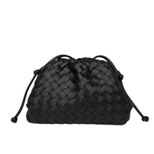 Load image into Gallery viewer, Black Quilted Dumpling Crossbody