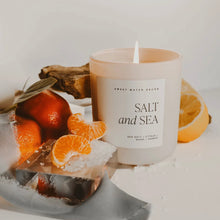 Load image into Gallery viewer, Salt and Sea 15oz Soy Candle