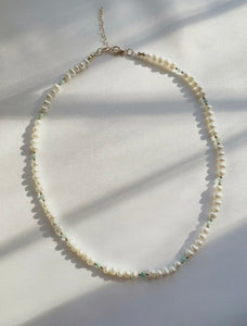 Islander Freshwater Pearl Necklace (Gold Filled)