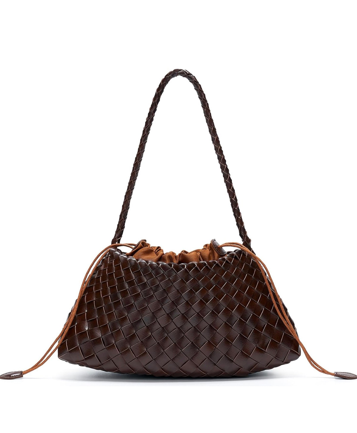 Iris Coffee Woven Tote