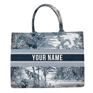 Large Personalized Tote Bag - 4 Style Options (Ships in 3 weeks)