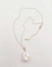 Load image into Gallery viewer, Ivory Beaded Freshwater Pearl Necklace