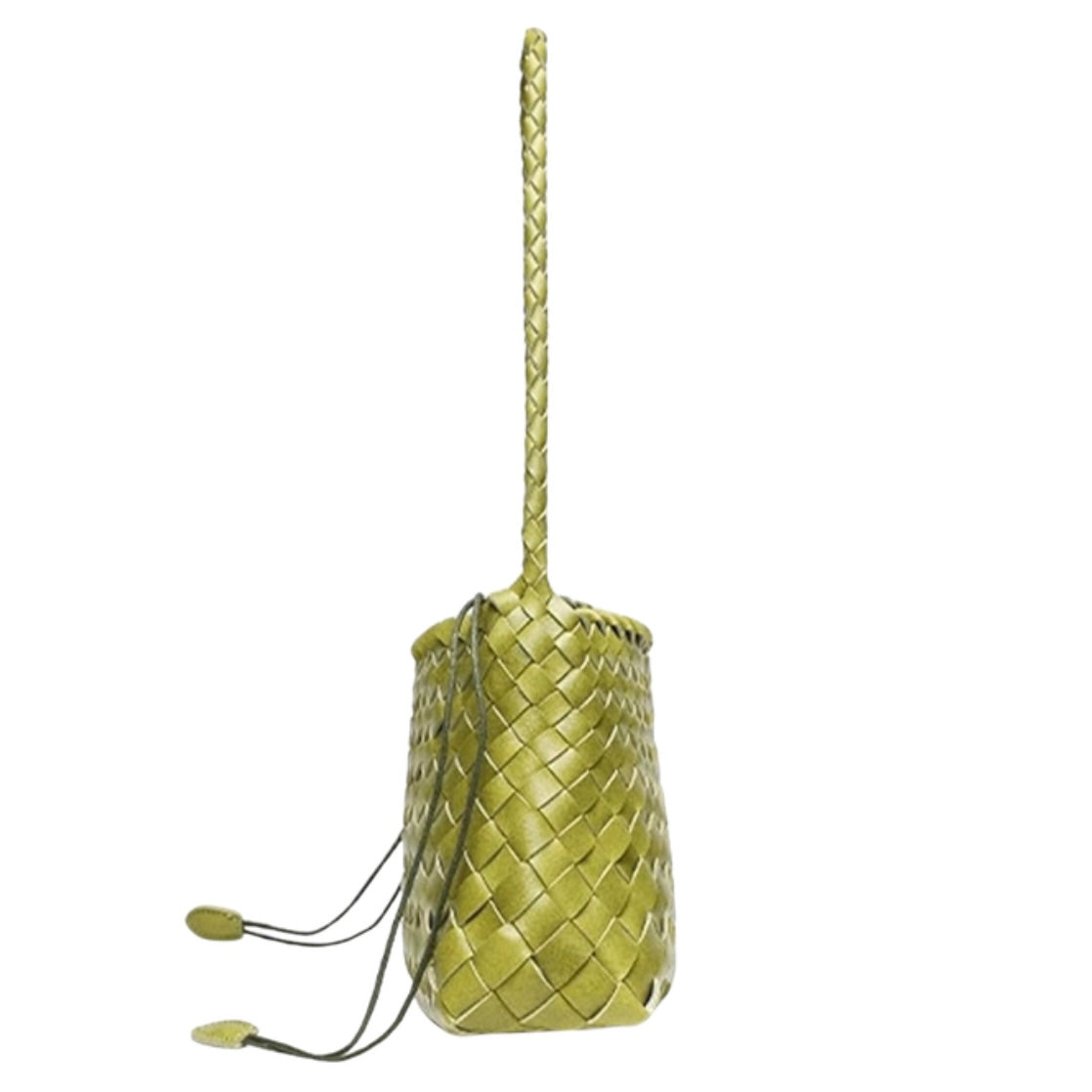 Iris Lime Woven Tote