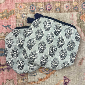 Boota Cotton Quilted Cosmetic Bag (Set of 2)