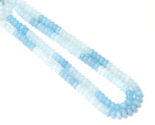 Load image into Gallery viewer, Light Blue/Aqua Gemstone Necklace 15”