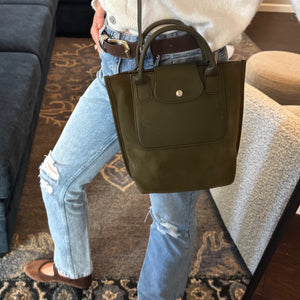 The Milan Tote - Olive