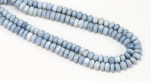 Denim Blue Gemstone Necklace 15”